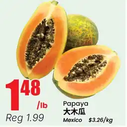Terra Foodmart Papaya offer