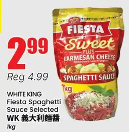 Terra Foodmart WHITE KING Fiesta Spaghetti Sauce Selected offer