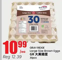 Terra Foodmart GRAY RIDGE Large Size Brown Eggs offer