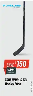 Hockey Life TRUE HZRDUS 7X4 HOCKEY STICK offer