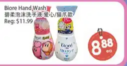 Fresh Palace Supermarket Biore Hand Wash offer