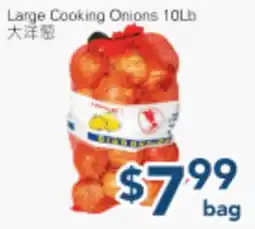 Oceans Fresh Food Market Large Cooking Onions 10Lb offer