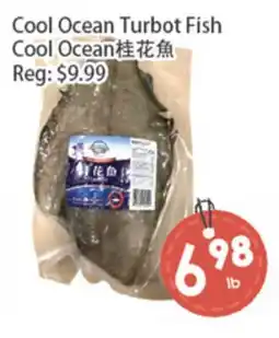 Fresh Palace Supermarket Cool Ocean Turbot Fish offer