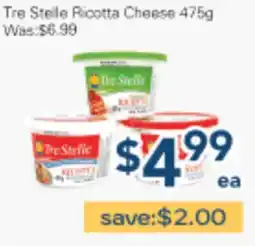 Oceans Fresh Food Market Tre Stelle Ricotta Cheese offer