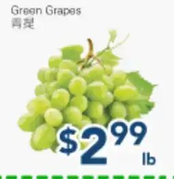 Oceans Fresh Food Market Green Grapes offer