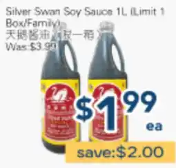 Oceans Fresh Food Market Silver Swan Soy Sauce offer
