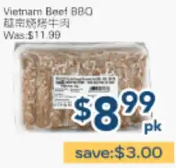 Oceans Fresh Food Market Vietnam Beef BBQ offer