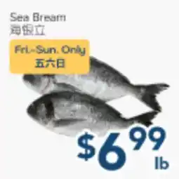 Oceans Fresh Food Market Sea Bream offer