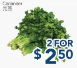 Oceans Fresh Food Market Coriander offer