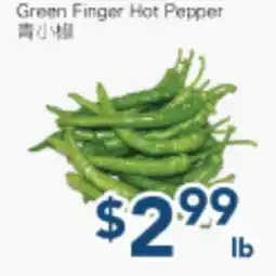 Oceans Fresh Food Market Green Finger Hot Pepper offer