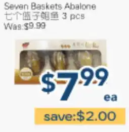 Oceans Fresh Food Market Seven Baskets Abalone offer