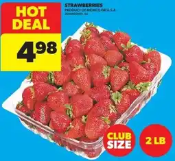Real Canadian Superstore Strawberries offer