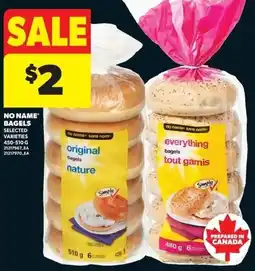 Real Canadian Superstore No name bagels offer