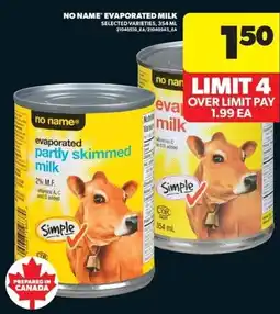 Real Canadian Superstore No name evaporated milk offer