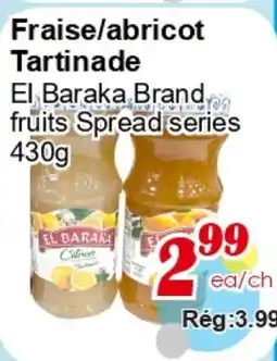 Marche C&T El Baraka Brand fruits Spread series offer