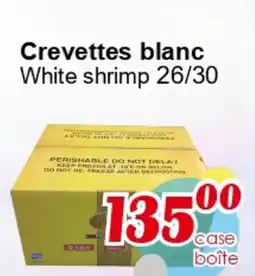 Marche C&T Crevettes blanc 26/30 offer