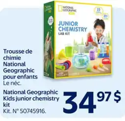 Walmart National Geographic Kids junior chemistry kit offer