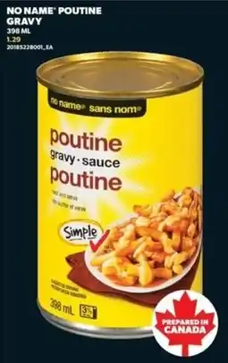 Real Canadian Superstore No name poutine gravy offer