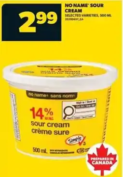 Real Canadian Superstore No name sour cream offer