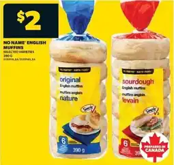 Real Canadian Superstore No name english muffins offer