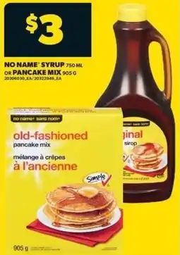 Real Canadian Superstore No name syrup offer