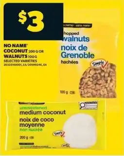 Real Canadian Superstore No name coconut or walnuts offer