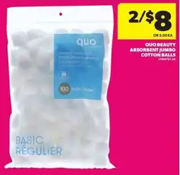 Real Canadian Superstore Quo beauty absorbent jumbo cotton balls offer
