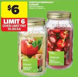 Real Canadian Superstore Everyday essentials candles offer