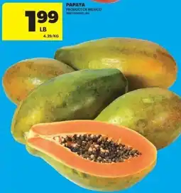 Real Canadian Superstore Papaya offer