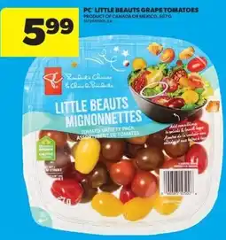 Real Canadian Superstore Pc little beauts grape tomatoes offer