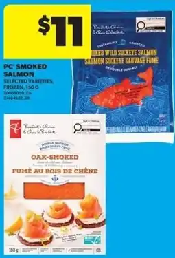 Real Canadian Superstore Pc smoked salmon offer