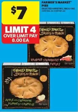 Real Canadian Superstore Farmer's market pies offer