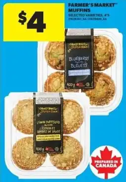 Real Canadian Superstore Farmer's market muffins offer
