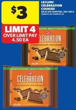 Real Canadian Superstore Leclerc célébration cookies offer