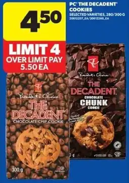 Real Canadian Superstore Pc the decadent cookies offer