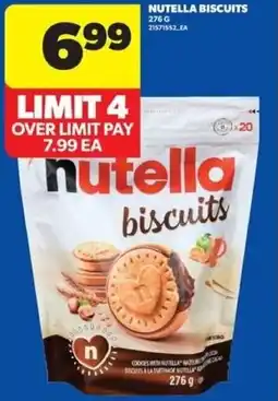 Real Canadian Superstore Nutella biscuits offer