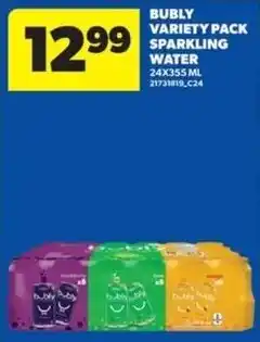 Real Canadian Superstore Bubly variety pack sparkling water offer