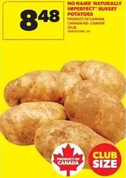 Real Canadian Superstore No name naturally imperfect russet potatoes offer