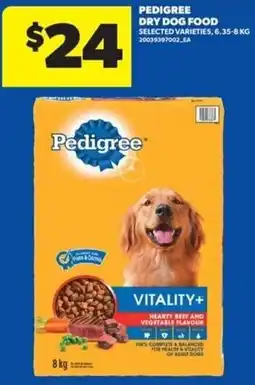 Real Canadian Superstore Pedigree dry dog food offer