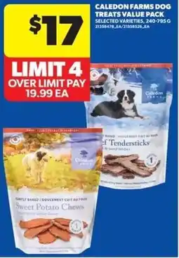 Real Canadian Superstore Caledon farms dog treats value pack offer