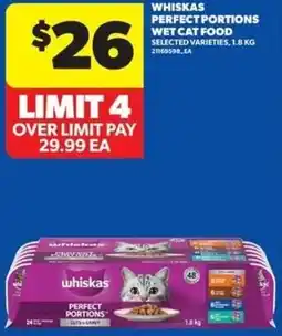 Real Canadian Superstore Whiskas perfect portions wet cat food offer