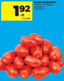 Real Canadian Superstore Roma tomatoes offer