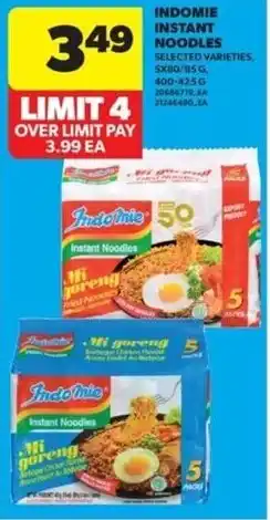 Real Canadian Superstore Indomie instant noodles offer
