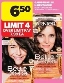 Real Canadian Superstore Garnier belle hair colour offer