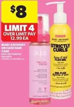 Real Canadian Superstore Marc anthony or cake hair care offer