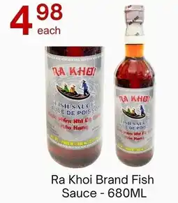 Lucky Supermarket Ra Khoi Brand Fish Sauce offer