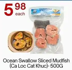 Lucky Supermarket Ocean Swallow Sliced Mudfish offer