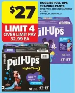 Real Canadian Superstore Huggies pull-ups training pants offer