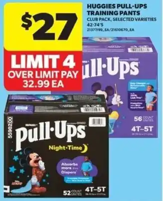 Real Canadian Superstore Huggies pull-ups training pants offer