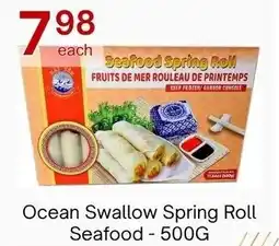 Lucky Supermarket Ocean Swallow Spring Roll Seafood offer